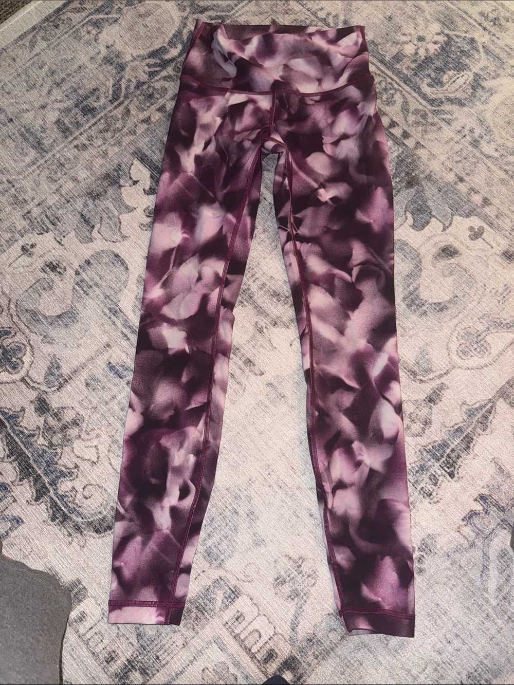 Wunder under purple multicolor leggings 28"